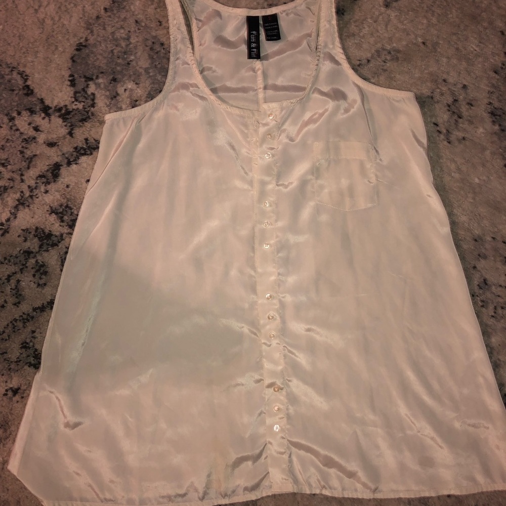 Tan blouse